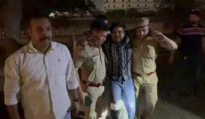 वाइन शॉप के सेल्समैन की हत्या करने वाला इनामिया बदमाश मुठभेड़ में गिरफ्तार